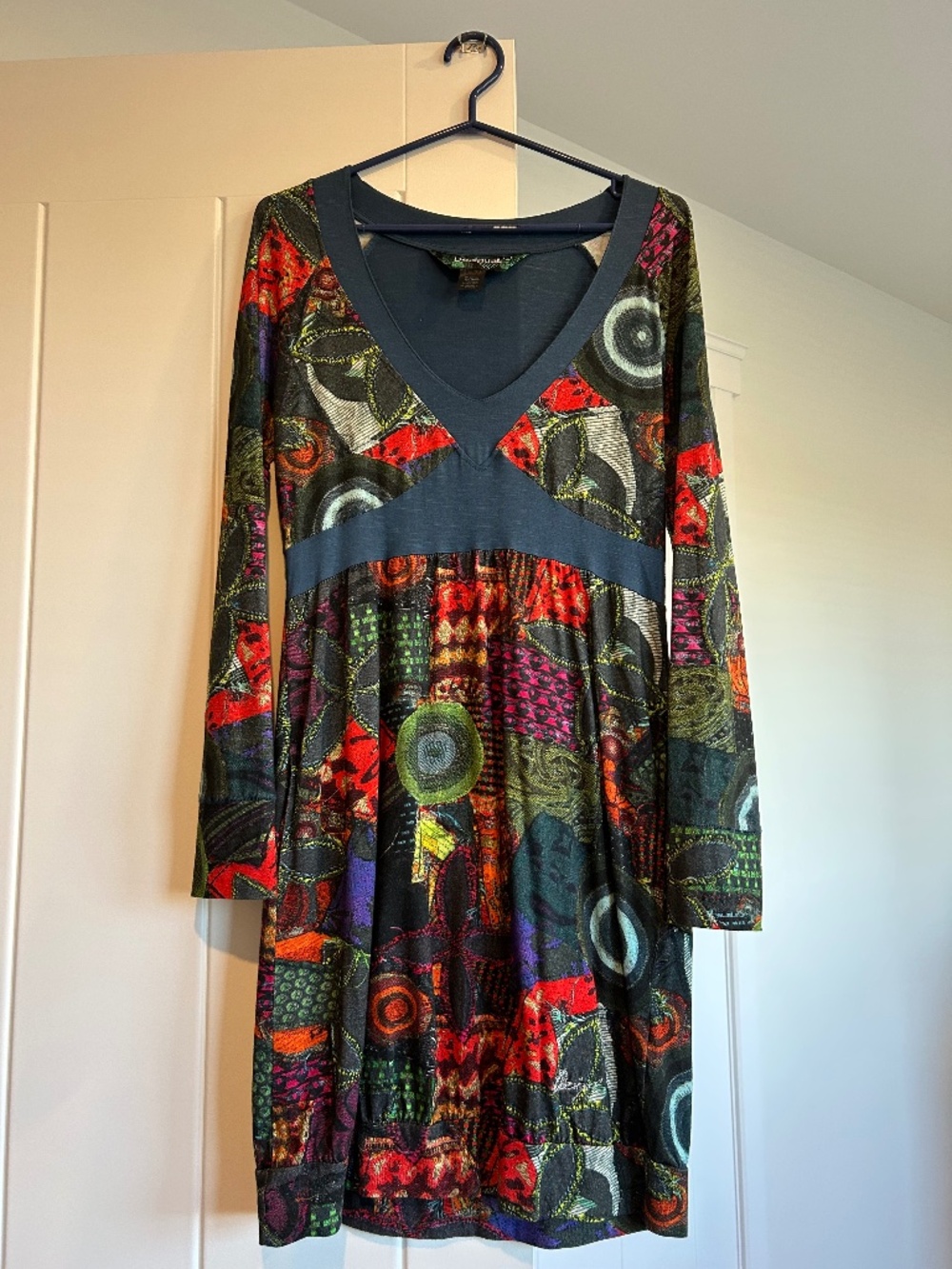 Desigual Colourful Cotton dress, Size L